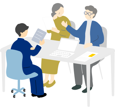 イラスト：弁護士に相談