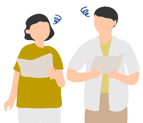 親や親族の死後のことで悩む夫婦